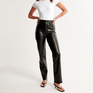 Abercrombie leather pants